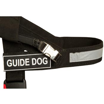 Samoyed Nylon Assistance Harness with Patches